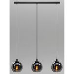 Eglo Pendant Ariscani Steel Black | Suitable for 3x E27