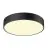 SLV Medo 40 Wall and Ceiling Light Aluminium Black Round 20W 2350lm - 927-930-940 CCT | IP50 - Best Colour Rendering - Dimmable 