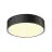 SLV Medo Pro 30 Wall and Ceiling Light Aluminium Black Round 10W 1350lm - 930-940 CCT | IP50 - Best Colour Rendering - Dali Dimmable 