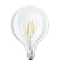 Osram Parathom Classic LED E27 Globe 125mm Filament Clear 7W 806lm - 822-827 Dim To Warm | Dimmable - Replaces 60W