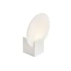 Nordlux Hester Wall Light Glass White - 9.5W 900lm - 930 Warm White | IP44 - Best Colour Rendering - 3-Step Dimmable