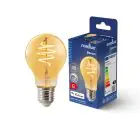 Nordlux Smart LED E27 Pear Filament Amber 4.7W 380lm 360D - 822 Extra Warm White | Dimmable