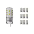 Multipack 10x Osram Parathom LED Pin GY6.35 3.8W 470lm - 827 Extra Warm White | Dimmable - Replaces 40W