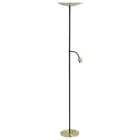 Eglo Floor Lamp Conivarino Steel Brushed Brass, Black 30.5W 3150lm - 827 Extra Warm White | Dimmable
