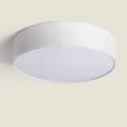 Bright Choice LED Ceiling Round Textile White | 500mm - Suitable for 3x E27 – Max 40W